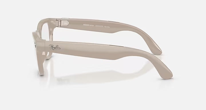 RAY-BAN | META SKYLER - GEN 2 - SHINY CHALK GREY